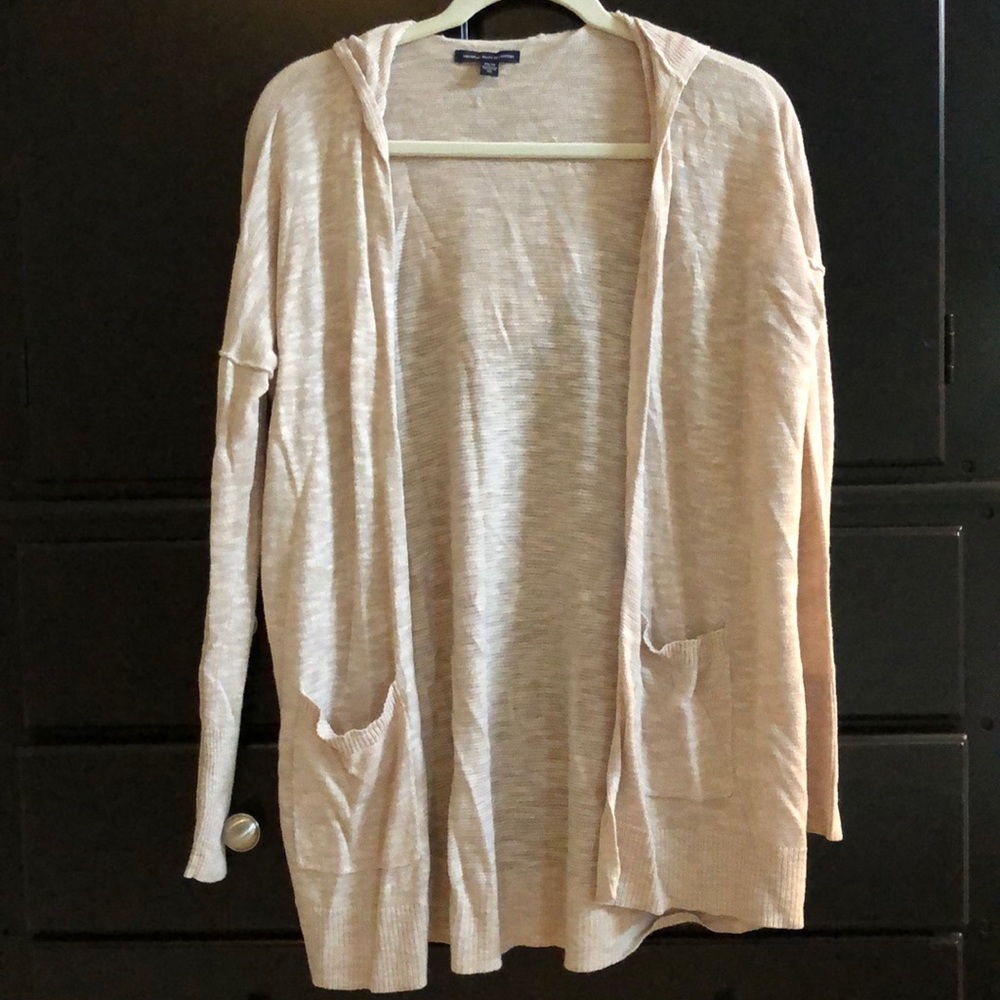 American Eagle hooded cardigan